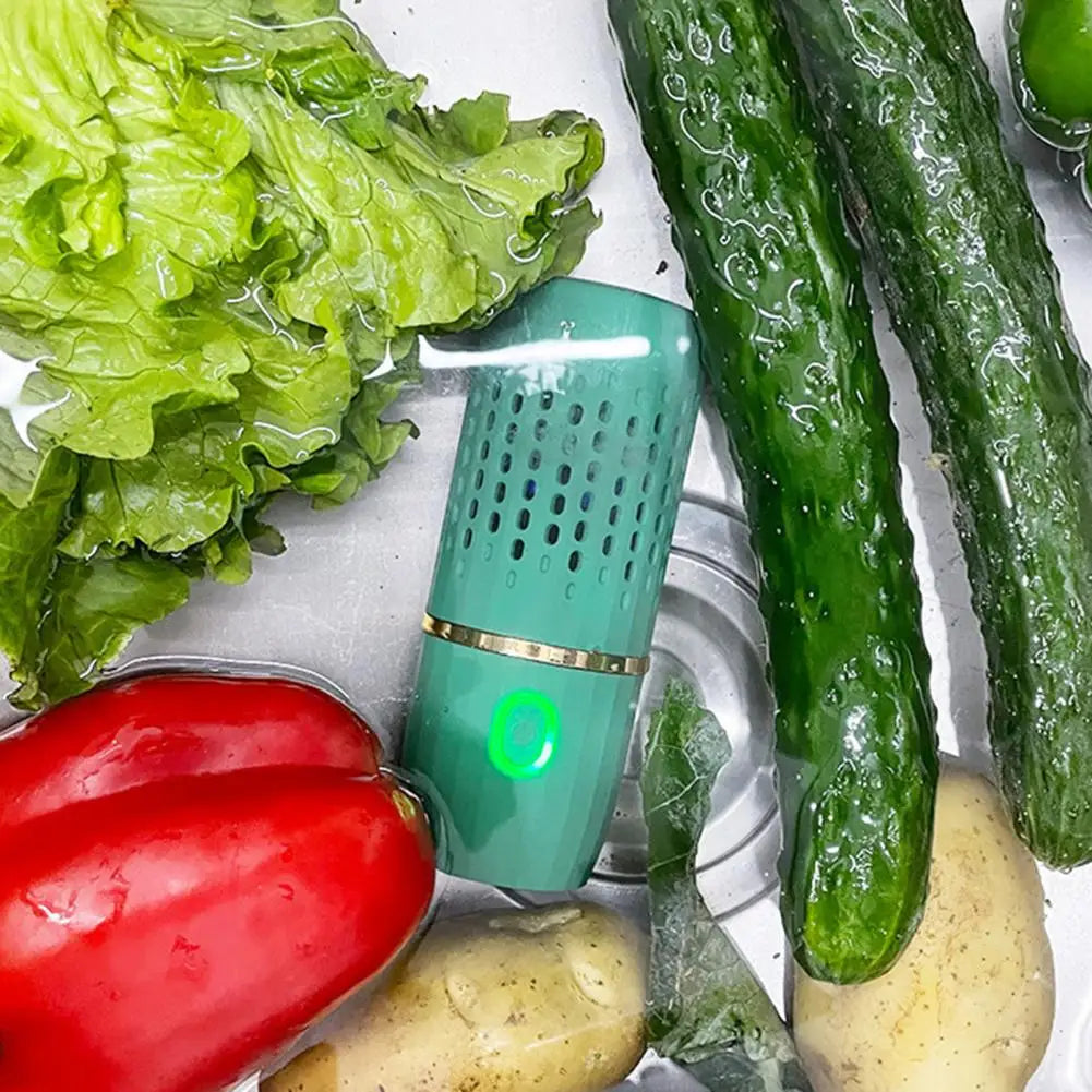 Portable Fruit Vegetable Washer Deeply Cleans Produce One Key Operating Fruit Wash Machine for Healthier Eating
