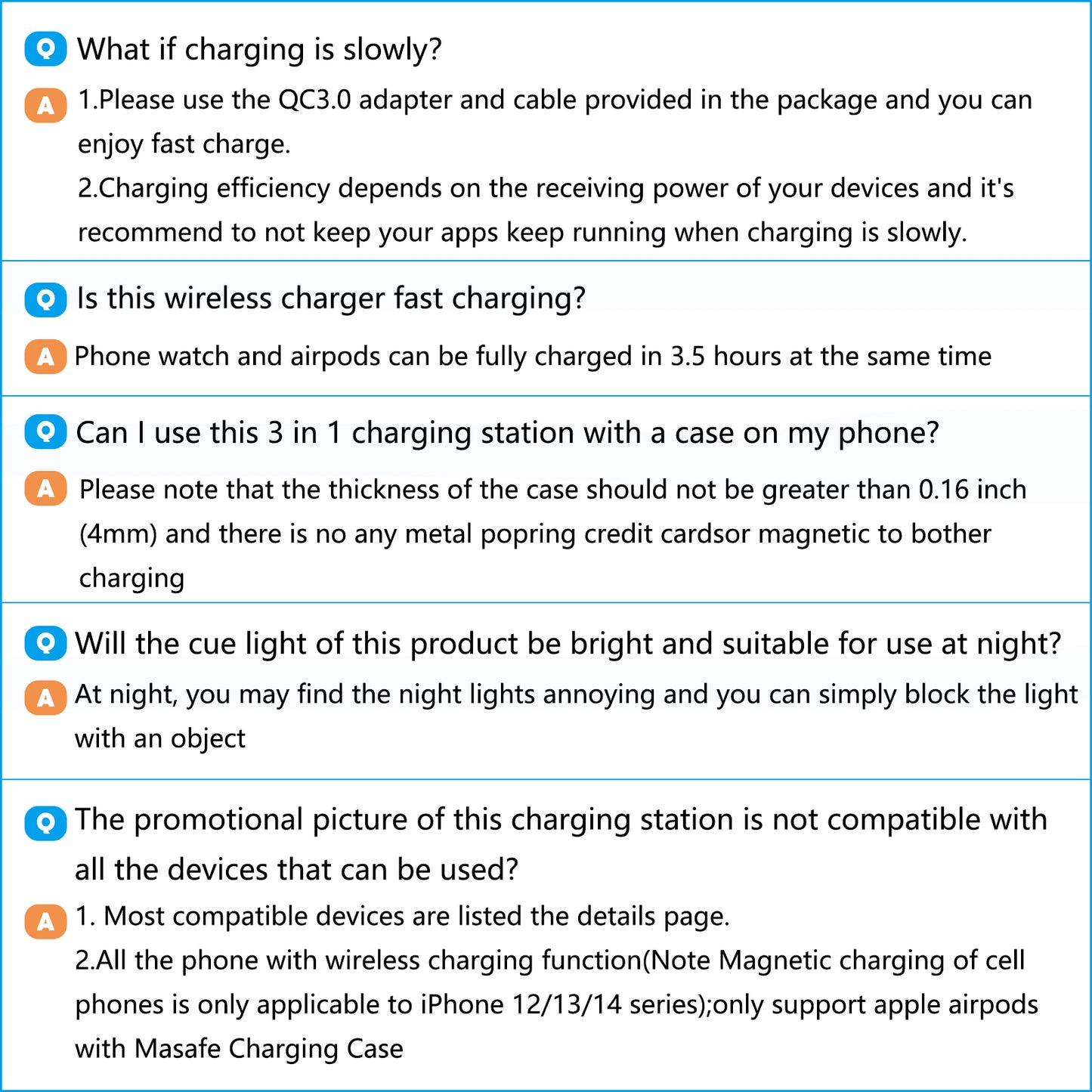 Charging Station, 3 in 1 