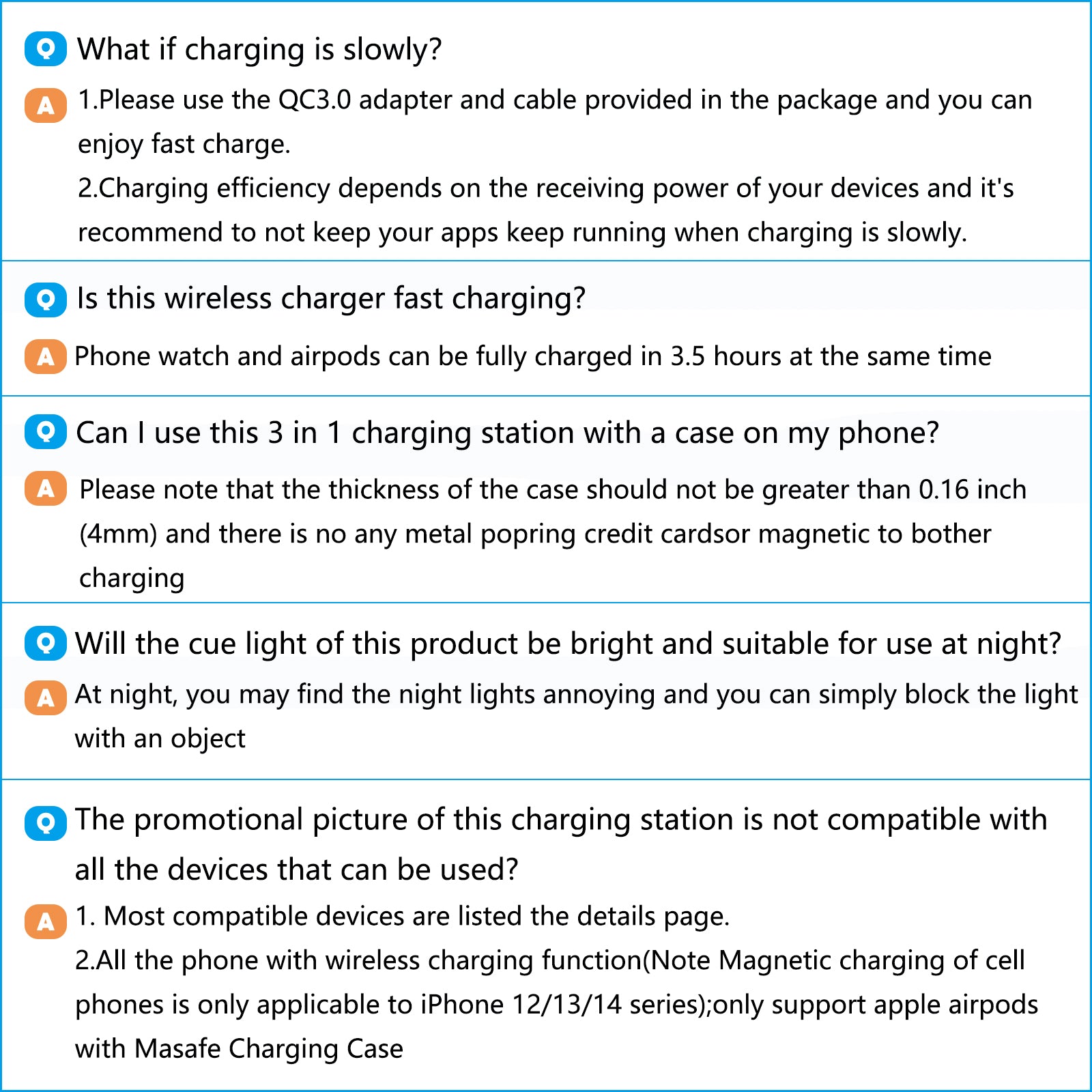 Charging Station, 3 in 1 