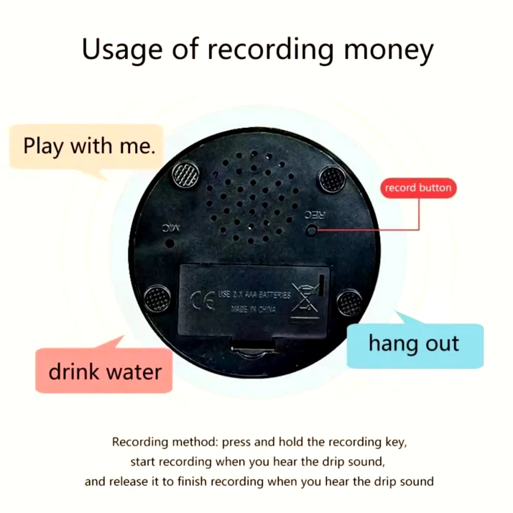 8PCS Dog Communication Buttons Voice Recording Button for Pet Training Buzzer 30 Second Record Playback Funny Gift for Talking