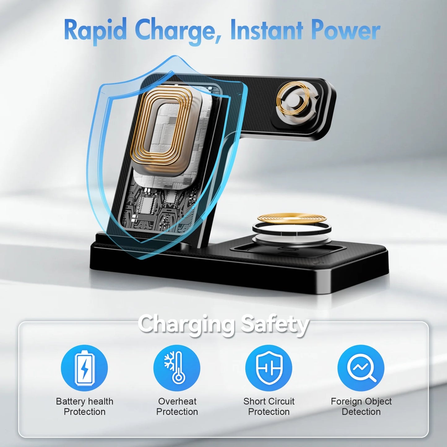 Charging Station, 3 in 1 