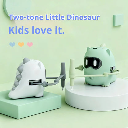 Generic Smart Dinosaur Drawing Robot Intelligent Early Education Toy Card Voice Broadcast for Toddlers Kids Preschool Learning