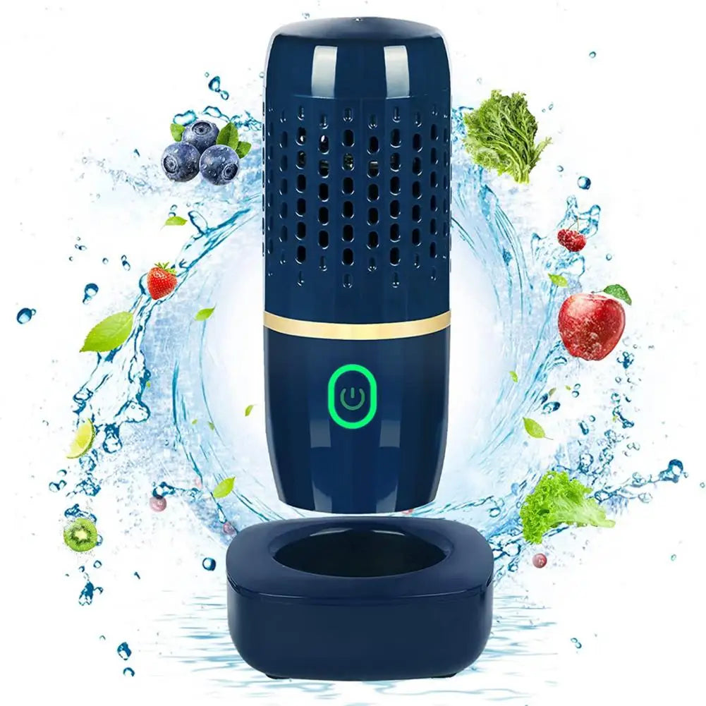 Portable Fruit Vegetable Washer Deeply Cleans Produce One Key Operating Fruit Wash Machine for Healthier Eating