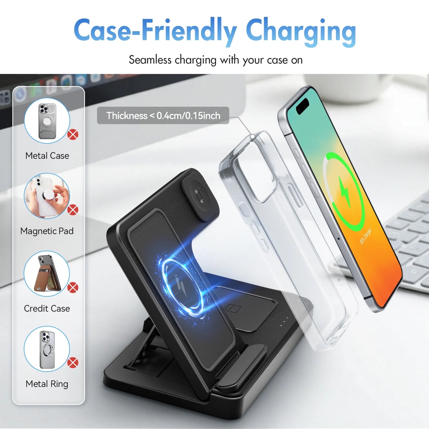Charging Station, 3 in 1 