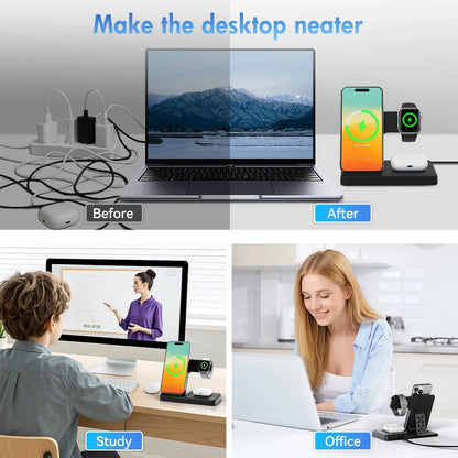 Charging Station, 3 in 1 